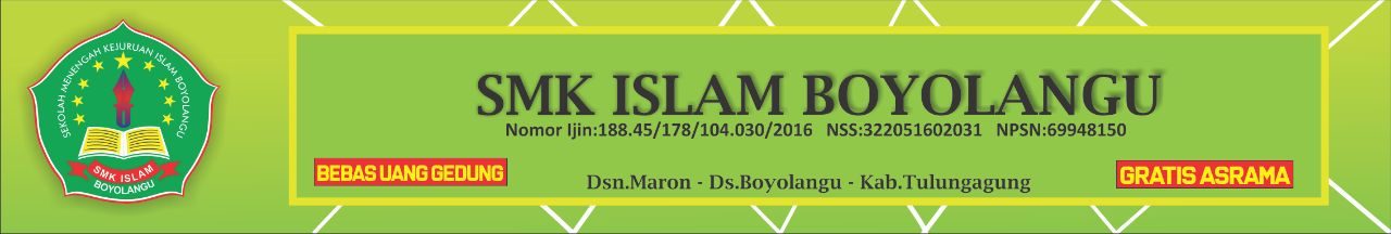 SMK Islam Boyolangu